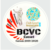 Logo Badminton Club Vichy Cusset